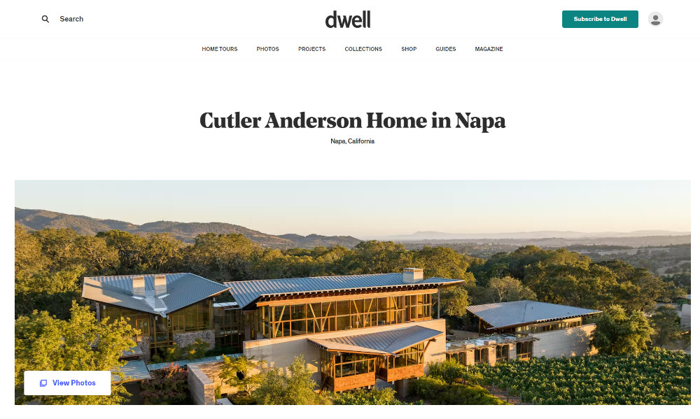 Cutler Anderson Home in Napa