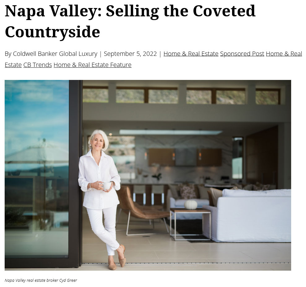 Napa Valley: Selling the Coveted Countryside